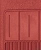 FP73002 Bow Tie Floor Mat Set 1967-74 Impala, Bel Air, Caprice; 1969-81 Blazer; Red; Set of 4 - image 3
