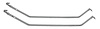 Fuel Tank Mounting Straps 1976-81 Camaro/Firebird, 1976-79 Nova - image 1