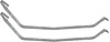 Fuel Tank Mounting Straps 1968-1972 Chevy II/Nova - image 1