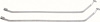 FT4106B Fuel Tank Mounting Straps 1973-1978 Electra, LeSabre, Riviera, Impala, Bel Air, Caprice, Bonneville, Catalina; Stainless - image 1