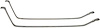 FT4115A Fuel Tank Mounting Straps 1977-90 Buick, Chevy, Pontiac, Oldsmobile; for Station Wagon Models; EDP Coated; 22 Gallon Tan - image 1