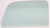 FT4750T Front Door Glass; 1947-50 GM 3100, 3600, 3800 Series Truck; Light Green Tint; RH or LH; Each - image 1