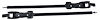 1947-54 GM Truck - Fuel Mounting Tank Straps - Edp Coated Steel Pair - image 1