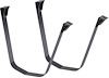 FT5101A Fuel Tank Mounting Straps 1955-1959 Chevrolet, GMC Pickup Truck; with In-Cab Fuel Tank; EDP Coated; Pair - image 1