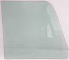 FT6063S 1960-63 GM C/K Series Truck Front Door Glass, Green Tint - image 1