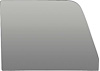FT6466Y Front Door Glass; 1964-1966 Chevrolet, GMC; Pickup Truck; Smoke Gray Tint - image 1