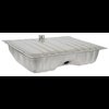 FT8001A Fuel Tank 1964-68 Mustang, Cougar; Zinc Plated; 16 Gallon; with Drain Plug; F28A - image 2