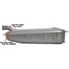 FT8044A 1966-69 Ford Fairlane, Torino 2-Door Fastback Models; Fuel Tank; 20 Gallon; 6-3/4 in. Filler Neck - image 3