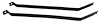 FT9089A Fuel Tank Mounting Straps 1971-73 Ford Mustang, Cougar; OE Material; ST89; EDP Coated; Pair - image 1