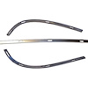 FTS6365 1963-65 Ford Falcon/Sprint/Mercury Comet/Caliente; Convertible Top Rear Tack Strip Bow Set - image 1
