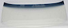 67-69 CAMARO/FIREBIRD CONVERTIBLE WINDSHIELD GLASS-CLEAR - image 1