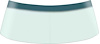 FW750T Windshield Glass 1969-70 Full-Size Chevrolet 4 Door Sedan & Station Wagon Tinted With Antenna - image 1