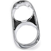 GH6843G 1965 Pontiac GTO, LeMans, Tempest; Headlamp Bezel; Diecast Chrome - image 1