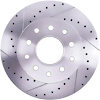 GM5560L Rear Brake Rotor; Ford 9", GM 10 or 12 Bolt; 11" Diameter; 5x4.75" or 5x4.5" Dual Lug Pattern; Ford 7/16" Studs; - image 1