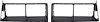 GN110009 1984-87 Grand National, GNX, T Type; Headlight Bezels; Black Finish; RH and LH; Pair - image 1