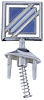 GN110014 1984-87 Buick Regal Limited; T-Type; Header Panel Ornament and Base - image 1