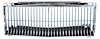 GN110109 1986-87 Buick Regal; Front Grill; Chrome - image 1