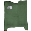 GN11016248 1978-81 Buick Regal; Molded Carpet; Cut Pile; Dark Green - image 1