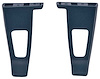 GN11082112 1978-87 Buick Regal; Bucket Seat Belt Guides; Dark Blue; Pair - image 1