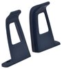 GN11082112 1978-87 Buick Regal; Bucket Seat Belt Guides; Dark Blue; Pair - image 4