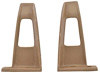 GN11082135 1978-87 Buick Regal; Bucket Seat Belt Guides; Camel Tan; Pair - image 1