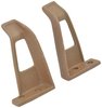 GN11082135 1978-87 Buick Regal; Bucket Seat Belt Guides; Camel Tan; Pair - image 2