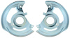 GN111377 1978-87 Buick Regal, 1981-88 Chevrolet El Camino, Malibu, Monte Carlo; Front Disc Brake Backing Plate Set; Pair - image 1