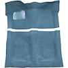 GN11138103 1974-75 Buick Regal; 2-Door; Complete Molded Carpet Kit; Cutpile; Blue - image 1