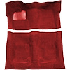 GN11138121 1974-75 Buick Regal; 2-Door; Complete Molded Carpet Kit; Cutpile; Oxblood - image 1