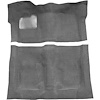 GN11138147 1974-75 Buick Regal; 2-Door; Complete Molded Carpet Kit; Cutpile; Dark Gray - image 1