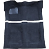 GN11138170 1974-75 Buick Regal; 2-Door; Complete Molded Carpet Kit; Cutpile; Navy Blue - image 1