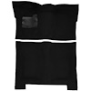 GN11138201 1974-75 Buick Regal; 4-Door; Complete Molded Carpet Kit; Cutpile; Black - image 1