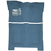 GN11138203 1974-75 Buick Regal; 4-Door; Complete Molded Carpet Kit; Cutpile; Blue - image 1