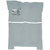 GN11138241 1974-75 Buick Regal; 4-Door; Complete Molded Carpet Kit; Cutpile; Powder Blue - image 1