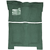 GN11138280 1974-75 Buick Regal; 4-Door; Complete Molded Carpet Kit; Cutpile; Sage Green - image 1