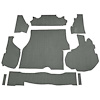 GN11138756 1984-87 Buick Regal Grand National, Trunk Mat Kit w/ Boards, Cutpile, Dove Gray - image 1