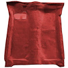 GN11139102 1973 Buick Regal; 2-Door/AT; Complete Carpet Kit; Loop; Red - image 1
