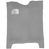 GN21016223 1978-81 Buick Regal; Molded Carpet; Mass Backing; Cutpile; Silver - image 1