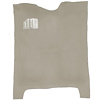 GN21016268 1982-87 Buick Regal; Molded Carpet; Mass Backing; Cutpile; Silver - image 1