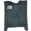 GN21016282 1978-87 Buick Regal; Molded Carpet; Mass Backing; Cutpile; Federal Blue - image 1