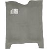 GN21016294 1982-87 Buick Regal; Molded Carpet; Mass Backing; Cutpile; Medium Sand Gray - image 1