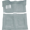 GN21138141 1974-75 Buick Regal; 2-Door; Complete Molded Carpet Kit; Mass Backing; Cutpile; Powder Blue - image 1