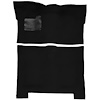 GN21138201 1974-75 Buick Regal; 4-Door; Complete Molded Carpet Kit; Mass Backing; Cutpile; Black - image 1