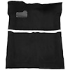 GN21138301 1976 Buick Regal; 2-Door; Complete Molded Carpet Kit; Mass Backing; Cutpile; Black - image 1