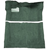 GN21138380 1976 Buick Regal; 2-Door; Complete Molded Carpet Kit; Mass Backing; Cutpile; Sage Green - image 1