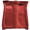 GN21139102 1973 Buick Regal; 2-Door/AT; Complete Carpet Kit; Mass Backing; Loop; Red - image 1