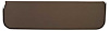 GR1372 1947-59 Chevrolet, GMC Pickup Truck, Interior Sun Visors, OE Style, Dark Brown, Each - image 1