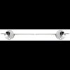 GT3 Fog Lamp Bars 1967 Mustang GT; Pair - image 2