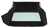 HG0115133 1961-64 GM B-Body Convertible; Rear Window Only; Glass; Vinyl; Black - image 1
