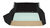 HG0118215 1971-76 GM B-Body Convertible; Rear Window Only; Glass;With Defroster; Vinyl; Buckskin - image 1